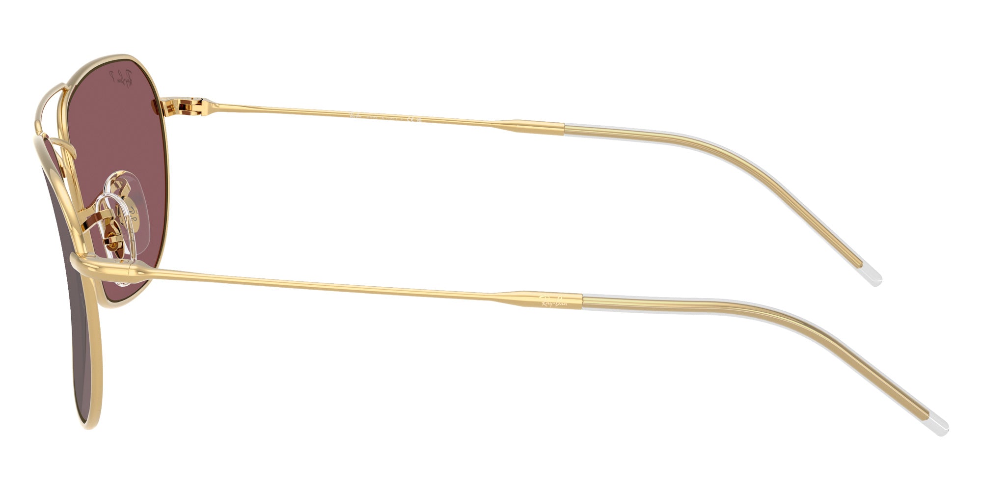 Ray-Ban RBR0102S Caravan Reverse 001/LB 58 - Arista Gold / Polarized Pink Mirrored #id:rbr0102s001lb_s:104110