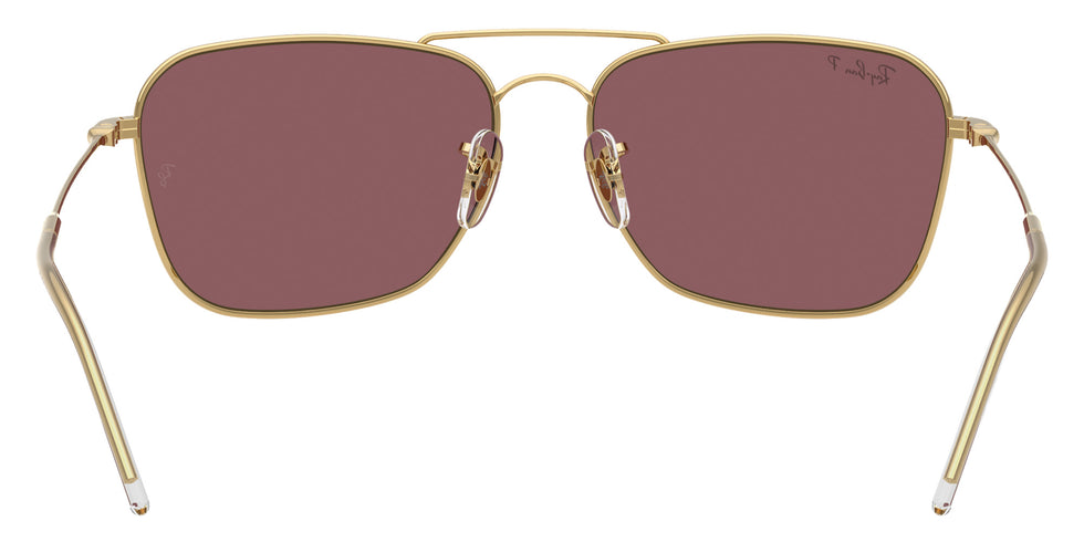 Ray-Ban RBR0102S Caravan Reverse 001/LB 58 - Arista Gold / Polarized Pink Mirrored #id:rbr0102s001lb_s:104115