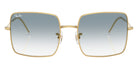 Ray-Ban RBR0104S Square 1971 Reverse 001/79 56 - Arista Gold / Clear Gradient Blue #id:rbr0104s00179_s:100100