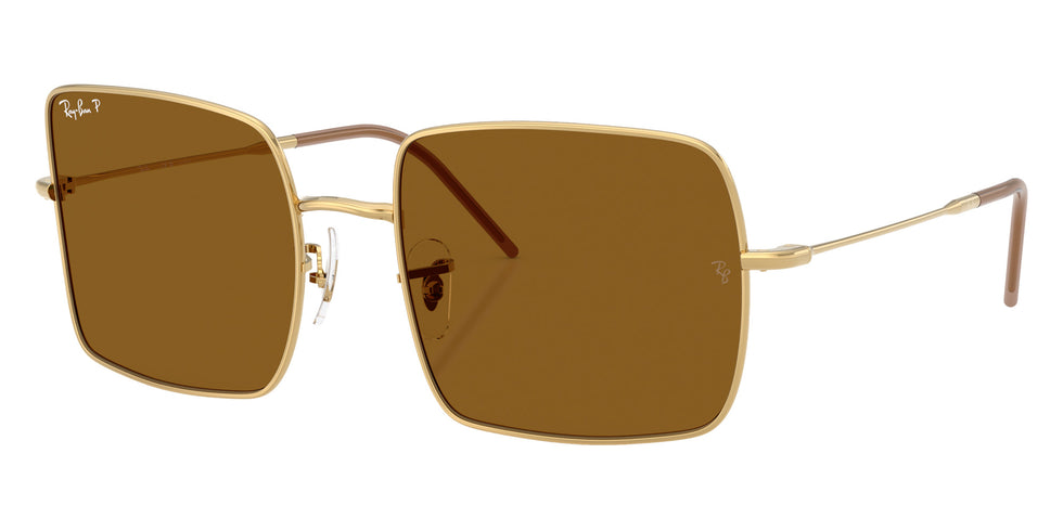 Ray-Ban RBR0104S Square 1971 Reverse 001/83 56 - Arista Gold / Dark Brown Polarized #id:rbr0104s00183_s:102105
