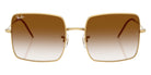 Ray-Ban RBR0104S Square 1971 Reverse 001/CB 54 - Arista Gold / Clear Gradient Brown #id:rbr0104s001cb_s:104100