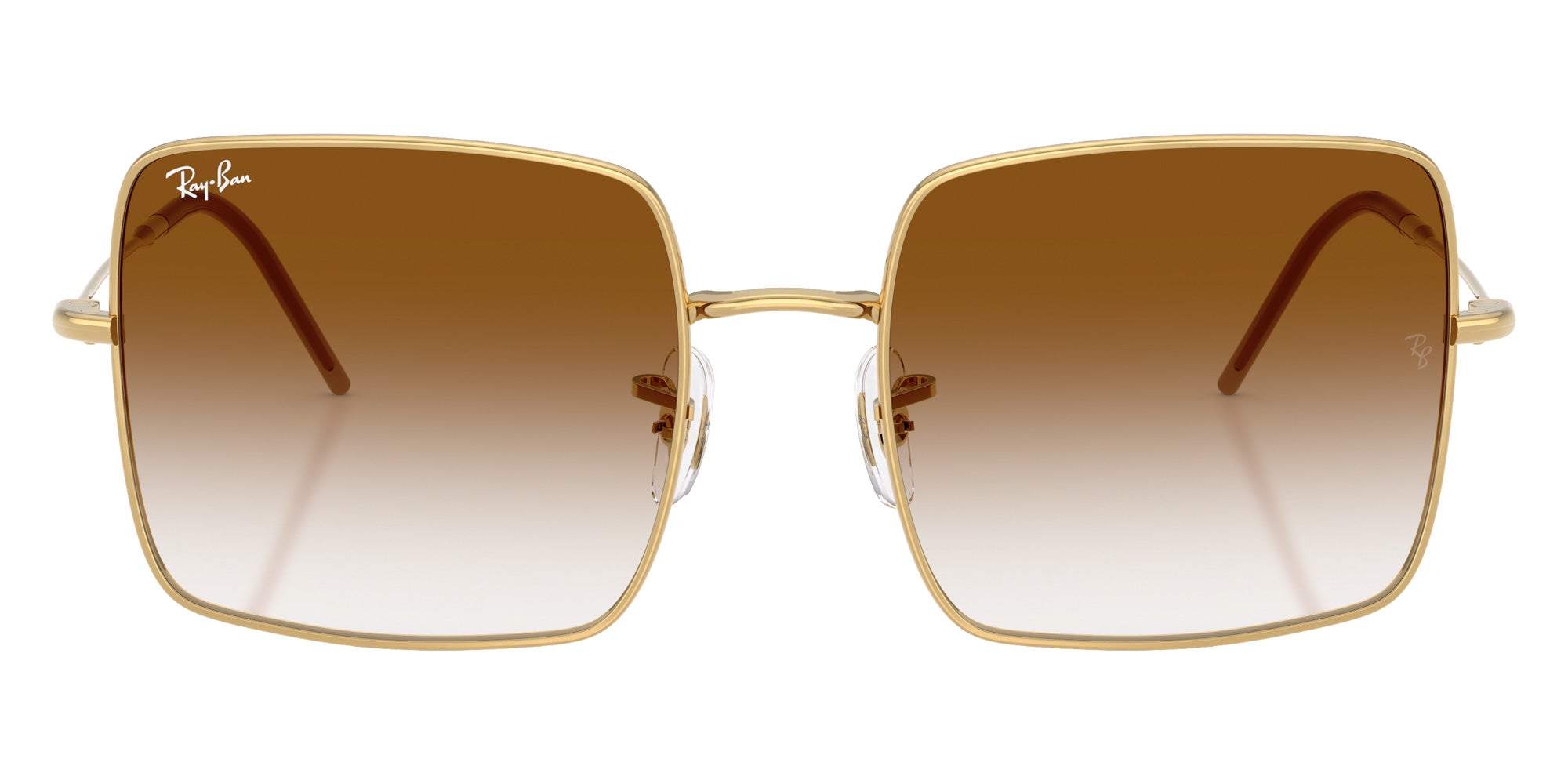 Ray-Ban RBR0104S Square 1971 Reverse 001/CB 54 - Arista Gold / Clear Gradient Brown #id:rbr0104s001cb_s:104100