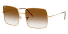Ray-Ban RBR0104S Square 1971 Reverse 001/CB 54 - Arista Gold / Clear Gradient Brown #id:rbr0104s001cb_s:104105