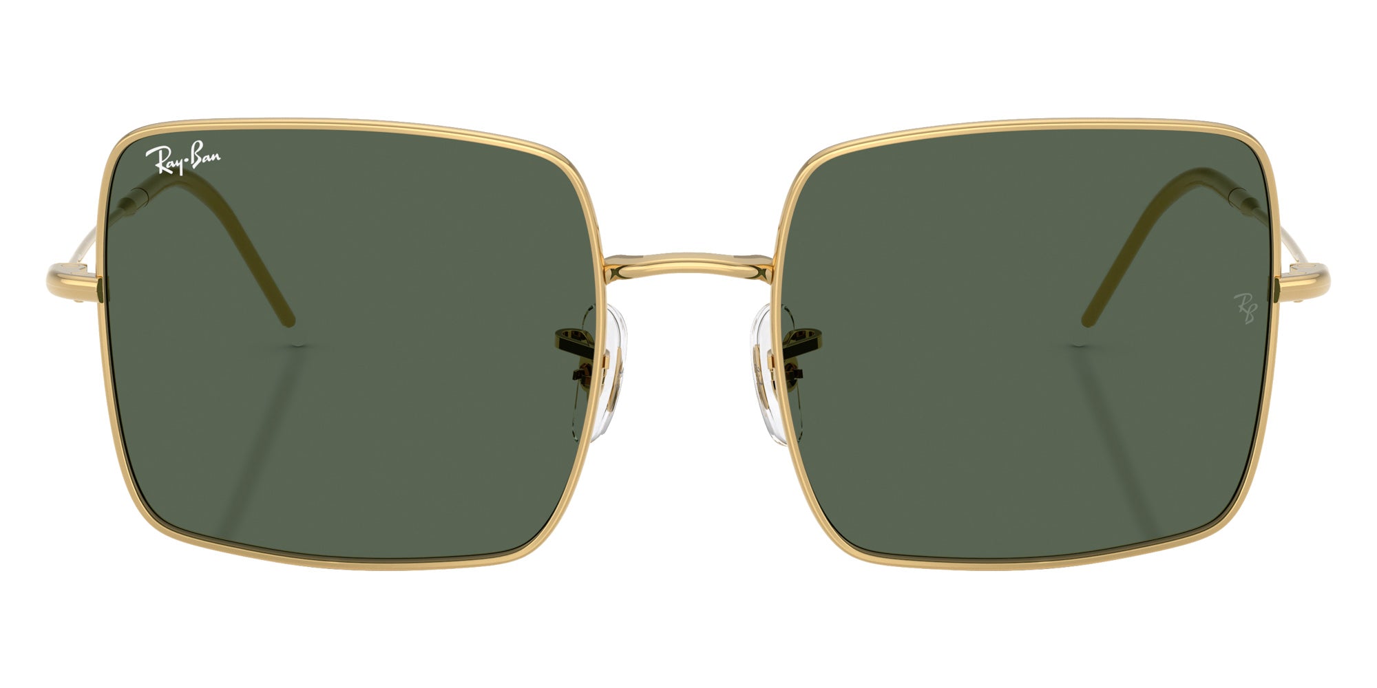 Ray-Ban RBR0104S Square 1971 Reverse 001/VR 54 - Arista Gold / Dark Green #id:rbr0104s001vr_s:108100