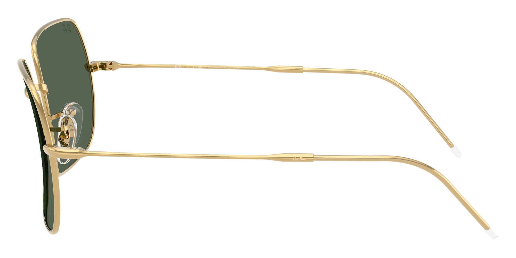 Ray-Ban RBR0104S Square 1971 Reverse 001/VR 54 - Arista Gold / Dark Green #id:rbr0104s001vr_s:108110