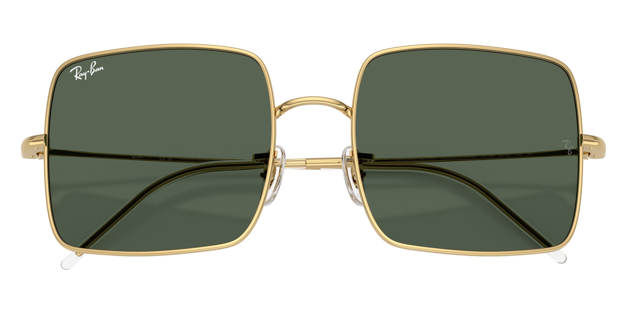 Ray-Ban RBR0104S Square 1971 Reverse 001/VR 54 - Arista Gold / Dark Green #id:rbr0104s001vr_s:108125