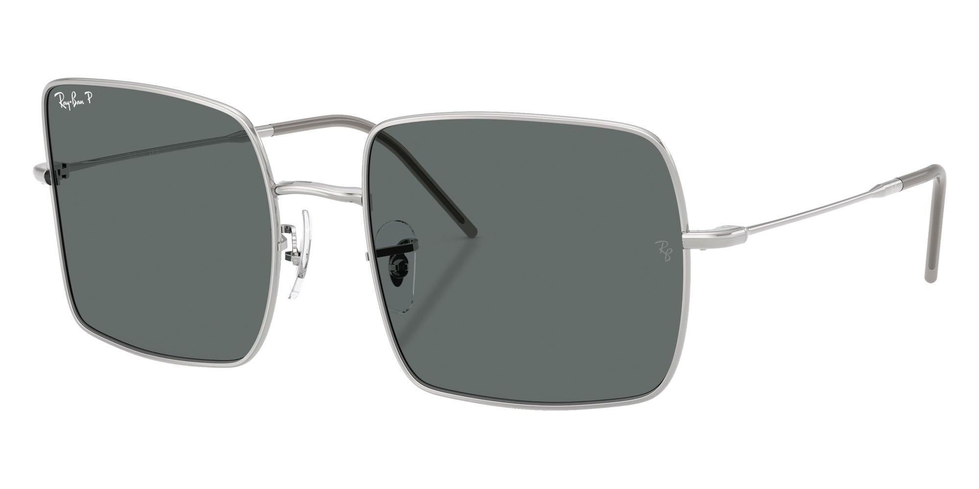 Ray-Ban RBR0104S Square 1971 Reverse 003/81 54 - Silver / Dark Gray Polarized #id:rbr0104s00381_s:110105