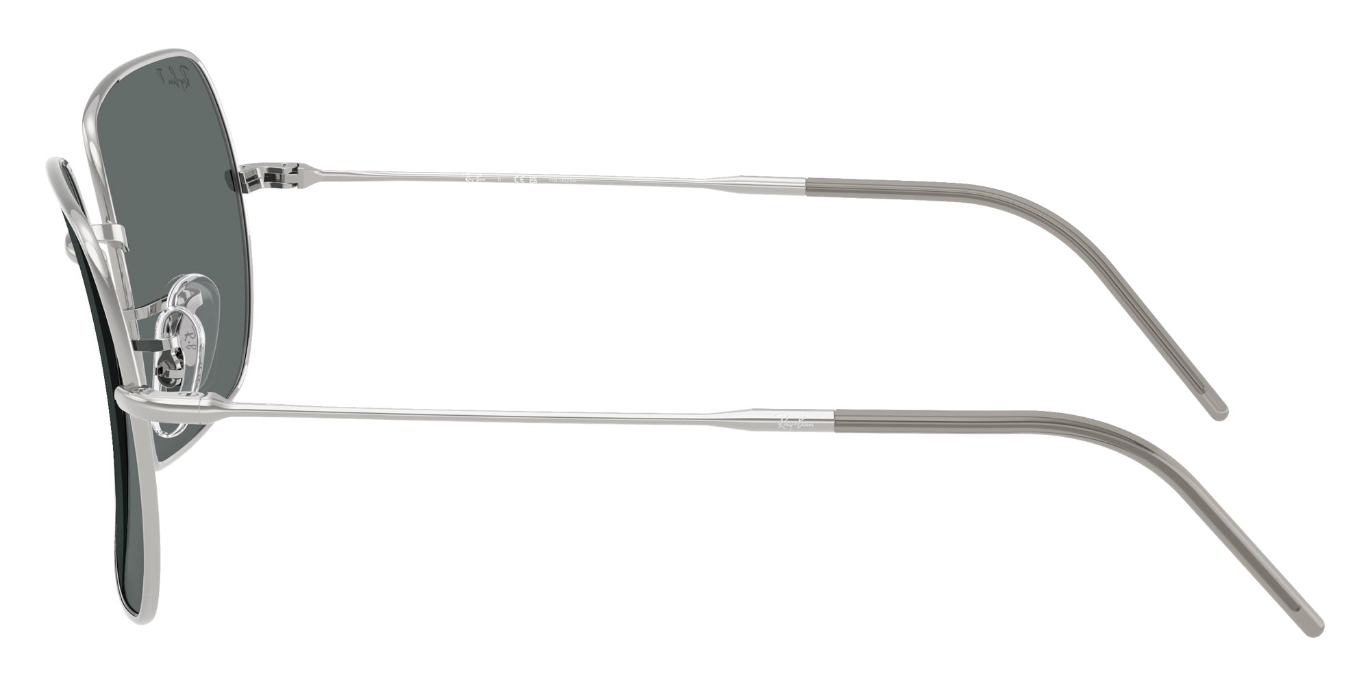 Ray-Ban RBR0104S Square 1971 Reverse 003/81 54 - Silver / Dark Gray Polarized #id:rbr0104s00381_s:110110