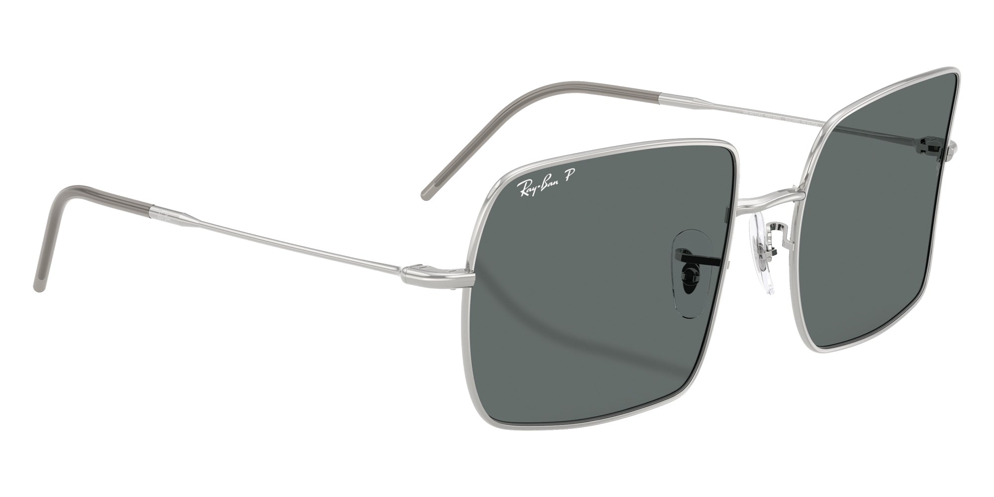 Ray-Ban RBR0104S Square 1971 Reverse 003/81 54 - Silver / Dark Gray Polarized #id:rbr0104s00381_s:110120