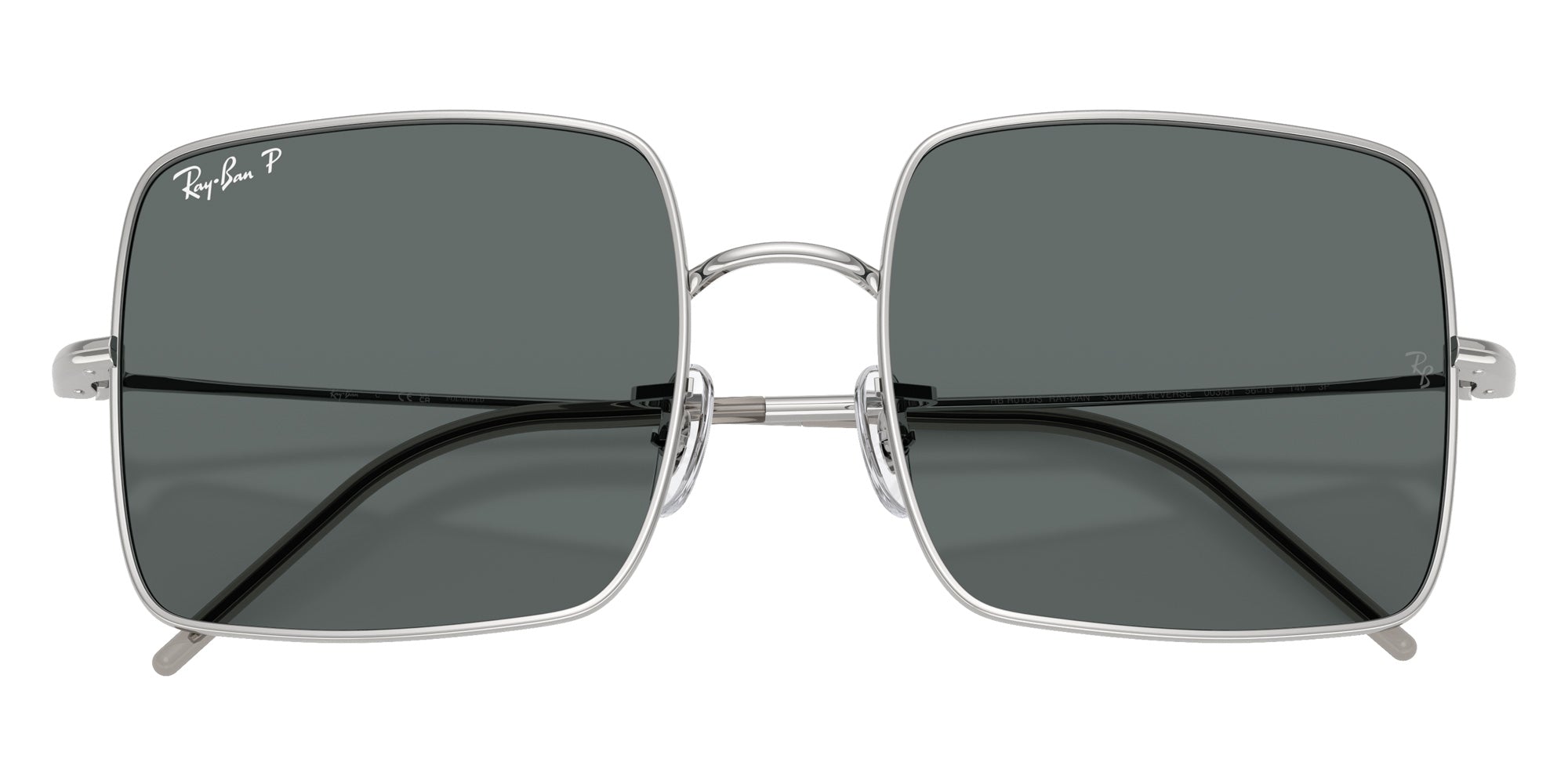 Ray-Ban RBR0104S Square 1971 Reverse 003/81 54 - Silver / Dark Gray Polarized #id:rbr0104s00381_s:110125