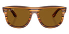 Ray-Ban RBR0501S Boyfriend Reverse 679183 56 - Striped Havana / Polarized Dark Brown #id:rbr0501s679183_s:102100