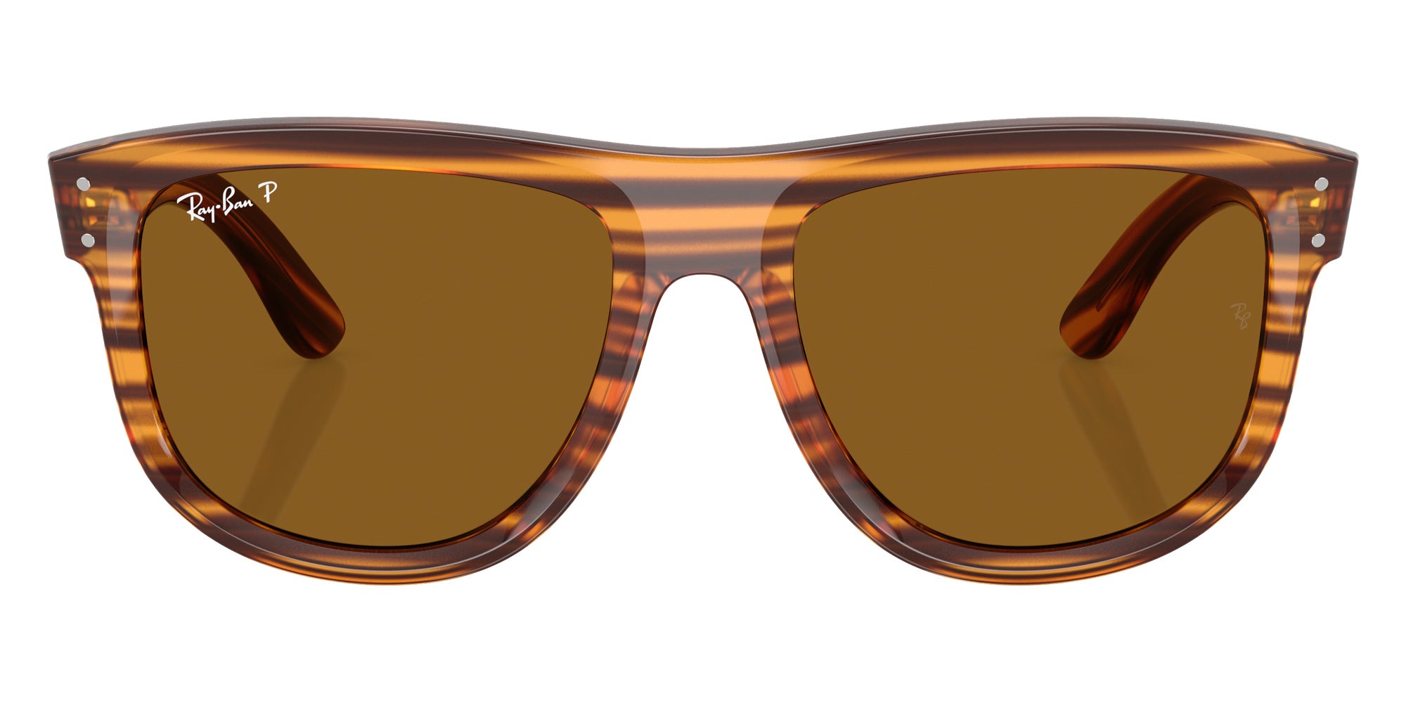 Ray-Ban RBR0501S Boyfriend Reverse 679183 56 - Striped Havana / Polarized Dark Brown #id:rbr0501s679183_s:102100