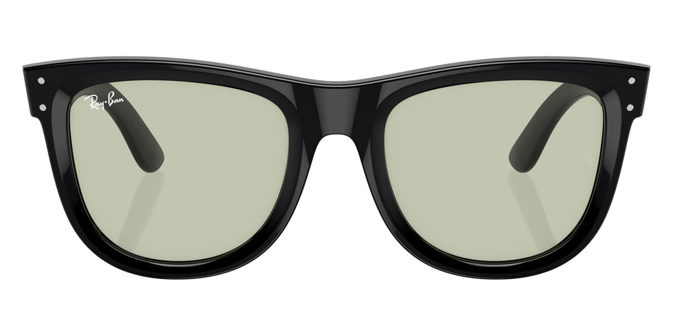 Ray-Ban RBR0502S Wayfarer Reverse 6677/2 50 - Black / Light Green #id:rbr0502s66772_s:100100