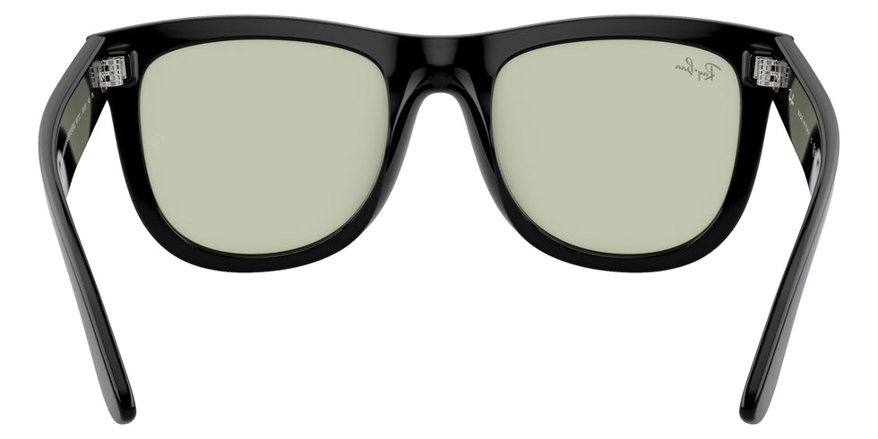 Ray-Ban RBR0502S Wayfarer Reverse 6677/2 50 - Black / Light Green #id:rbr0502s66772_s:100115