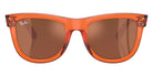 Ray-Ban RBR0502S Wayfarer Reverse 6712GM 53 - Transparent Orange / Copper Mirrored #id:rbr0502s6712gm_s:100100