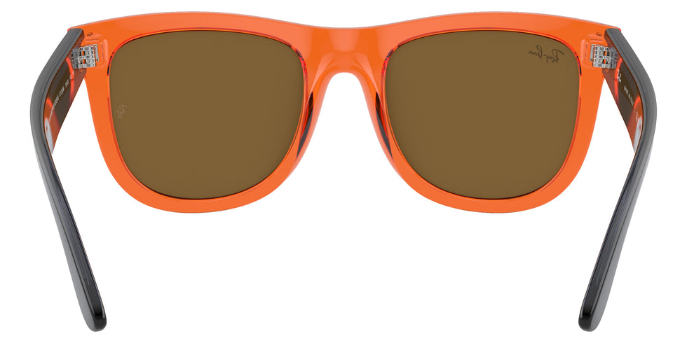 Ray-Ban RBR0502S Wayfarer Reverse 6712GM 53 - Transparent Orange / Copper Mirrored #id:rbr0502s6712gm_s:100115