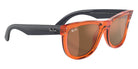 Ray-Ban RBR0502S Wayfarer Reverse 6712GM 53 - Transparent Orange / Copper Mirrored #id:rbr0502s6712gm_s:100120