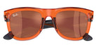 Ray-Ban RBR0502S Wayfarer Reverse 6712GM 53 - Transparent Orange / Copper Mirrored #id:rbr0502s6712gm_s:100125