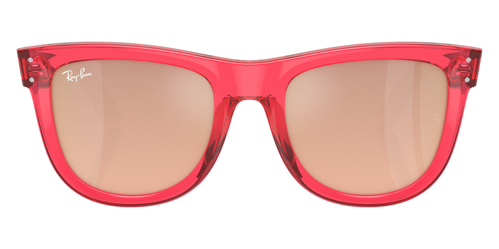 Ray-Ban RBR0502S Wayfarer Reverse 67132O 53 - Transparent Red / Light Gold Mirrored #id:rbr0502s67132o_s:100100