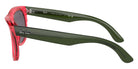 Ray-Ban RBR0502S Wayfarer Reverse 67132O 53 - Transparent Red / Light Gold Mirrored #id:rbr0502s67132o_s:100110