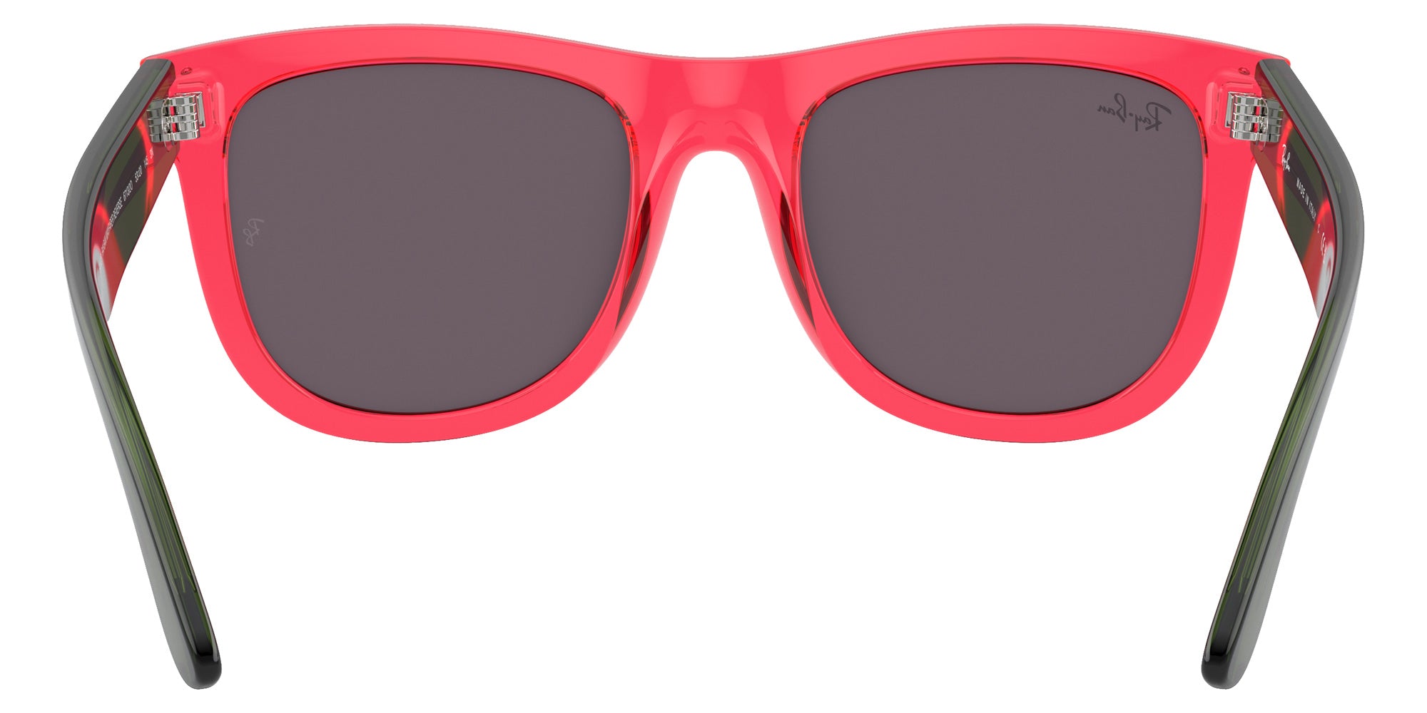 Ray-Ban RBR0502S Wayfarer Reverse 67132O 50 - Transparent Red #id:rbr0502s67132o_s:102115