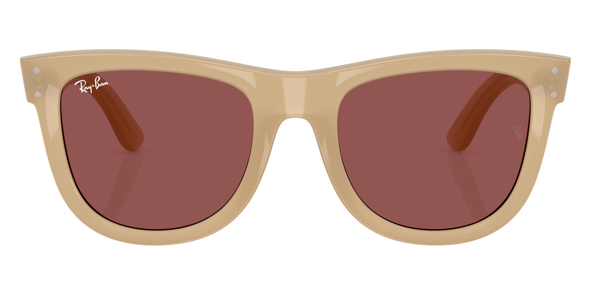 Ray-Ban RBR0502S Wayfarer Reverse 678069 53 - Opal Beige & Honey #id:rbr0502s678069_s:104100