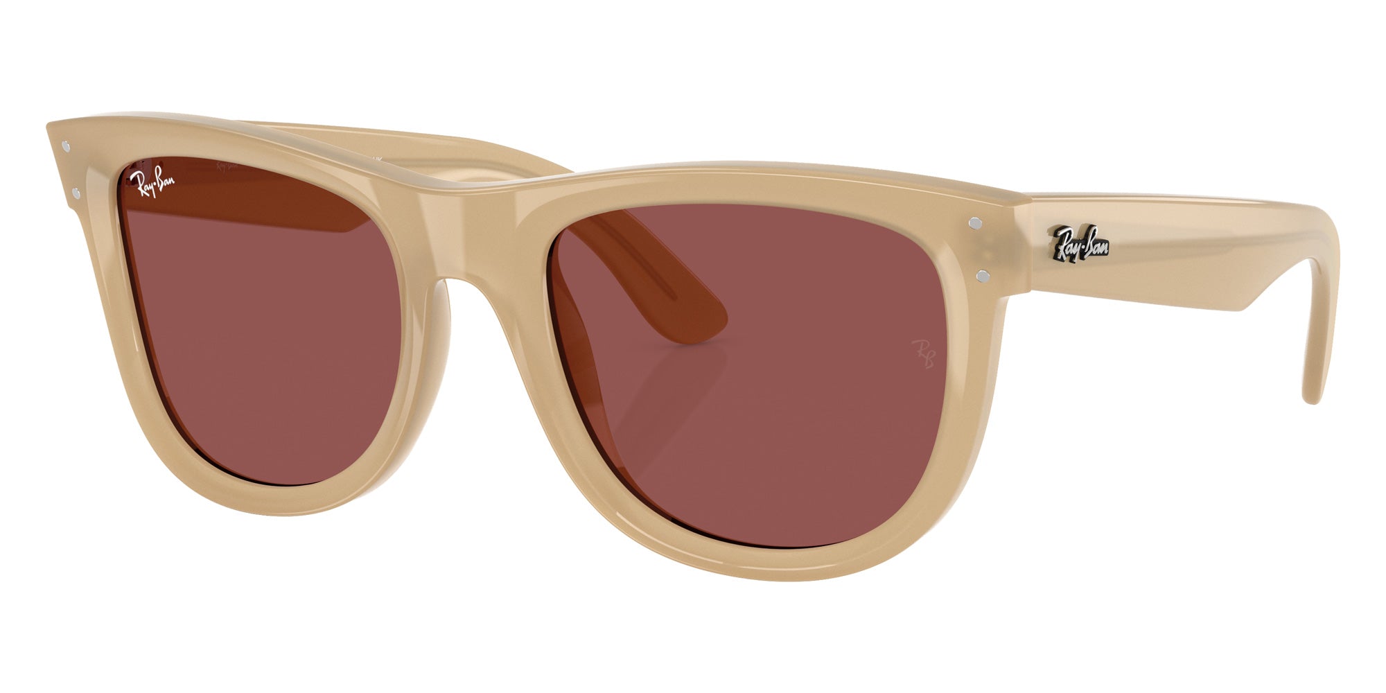 Ray-Ban RBR0502S Wayfarer Reverse 678069 53 - Opal Beige & Honey #id:rbr0502s678069_s:104105