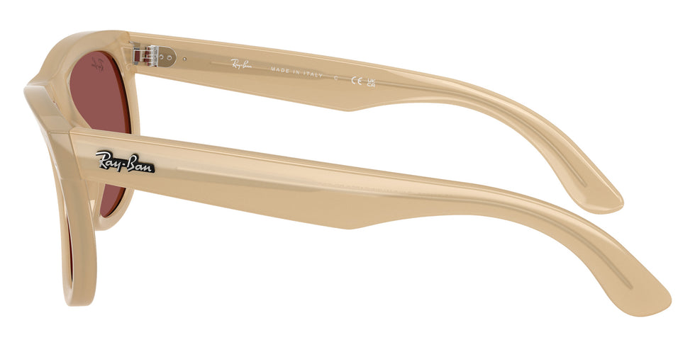 Ray-Ban RBR0502S Wayfarer Reverse 678069 50 - Opal Beige & Honey / Dark Violet #id:rbr0502s678069_s:102110