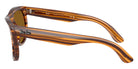 Ray-Ban RBR0502S Wayfarer Reverse 679183 50 - Striped Havana / Polarized Dark Brown #id:rbr0502s679183_s:106110
