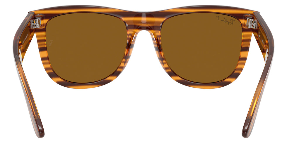 Ray-Ban RBR0502S Wayfarer Reverse 679183 50 - Striped Havana / Polarized Dark Brown #id:rbr0502s679183_s:106115
