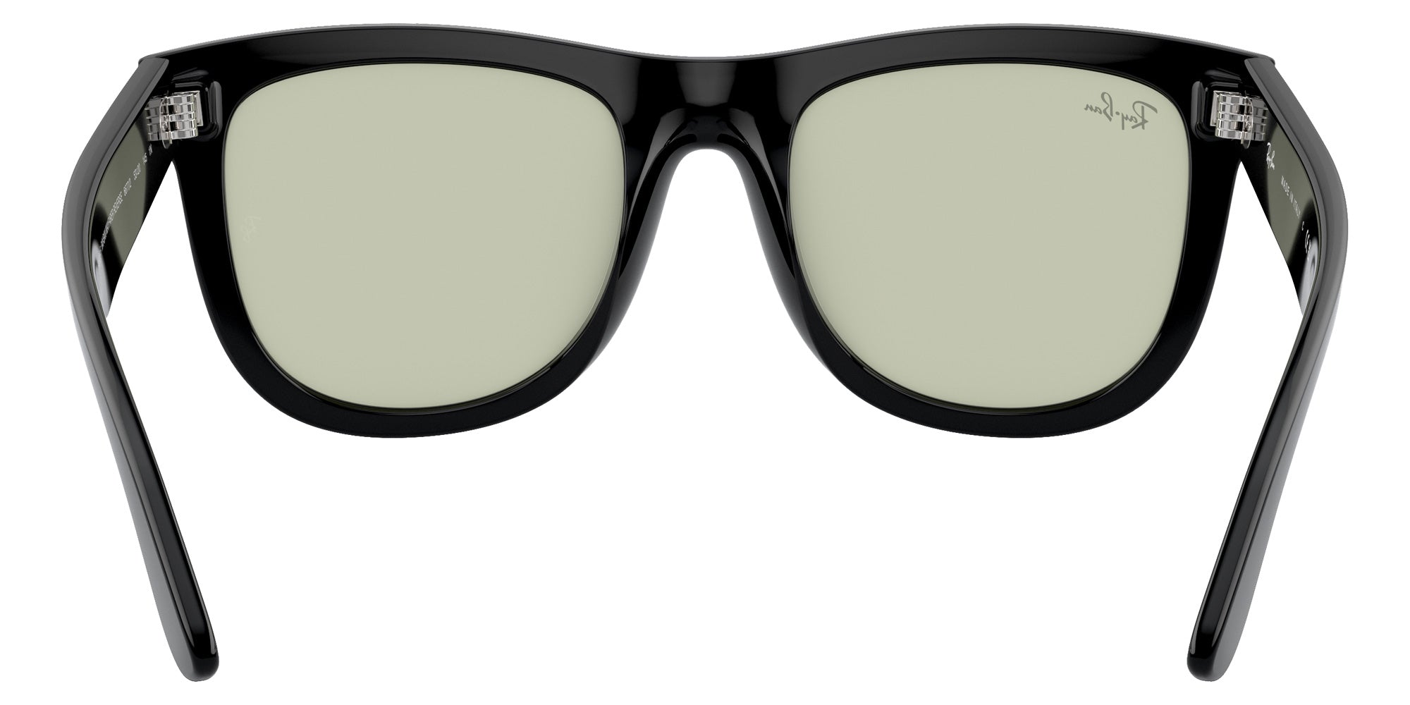 Ray-Ban RBR0502SF Wayfarer Reverse 6677/2 53 - Black / Light Green #id:rbr0502sf66772_s:100115