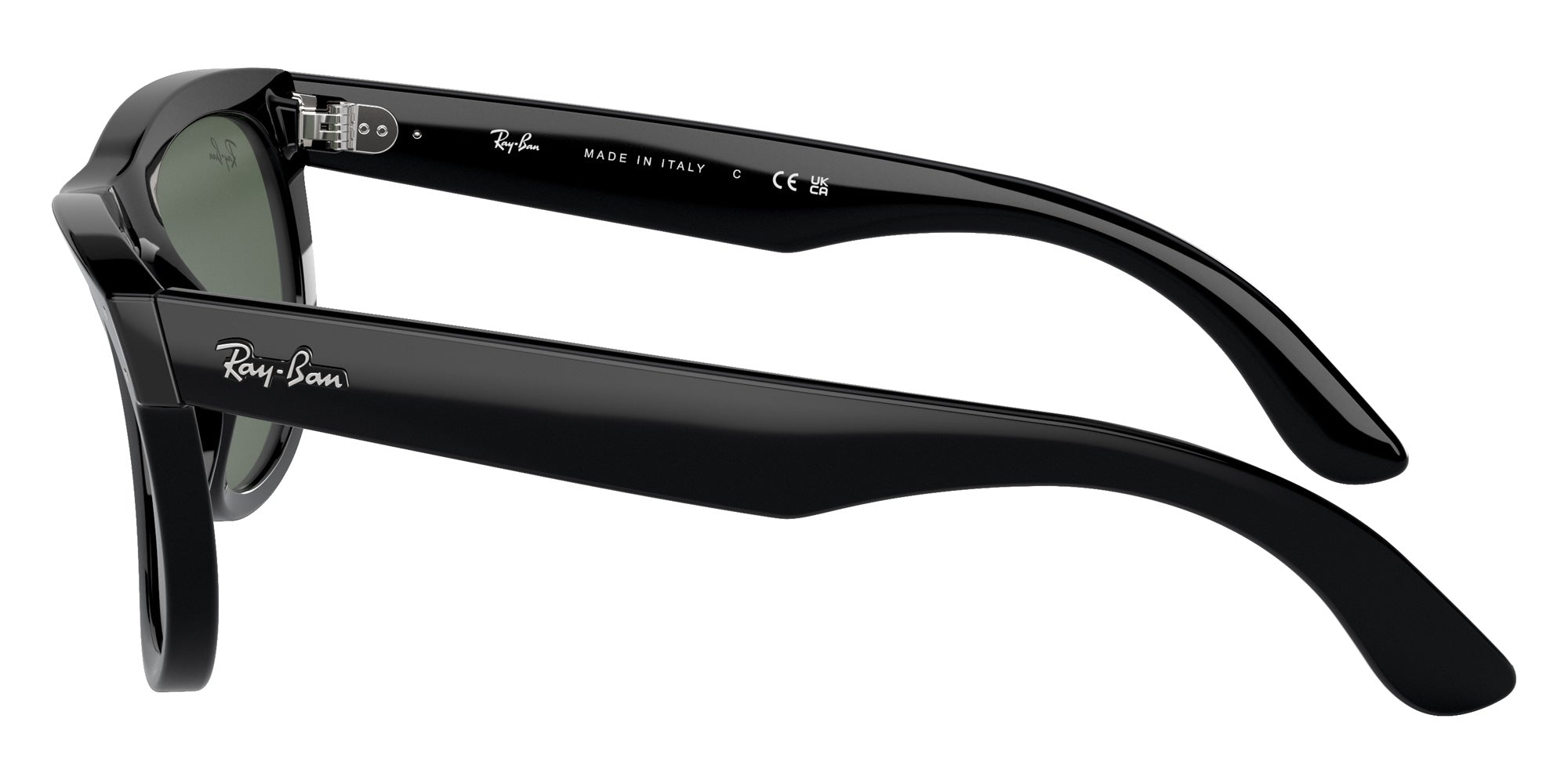 Ray-Ban RBR0502SF Wayfarer Reverse 6677VR 53 - Black / Dark Green #id:rbr0502sf6677vr_s:102110