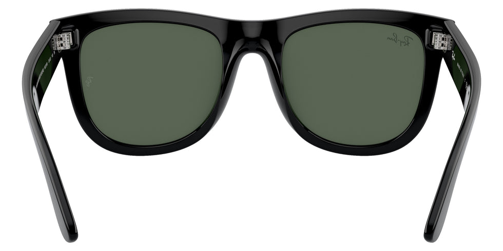Ray-Ban RBR0502SF Wayfarer Reverse 6677VR 53 - Black / Dark Green #id:rbr0502sf6677vr_s:102115