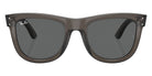 Ray-Ban RBR0502SF Wayfarer Reverse 6707GR 53 - Transparent Dark Gray / Dark Gray #id:rbr0502sf6707gr_s:104100