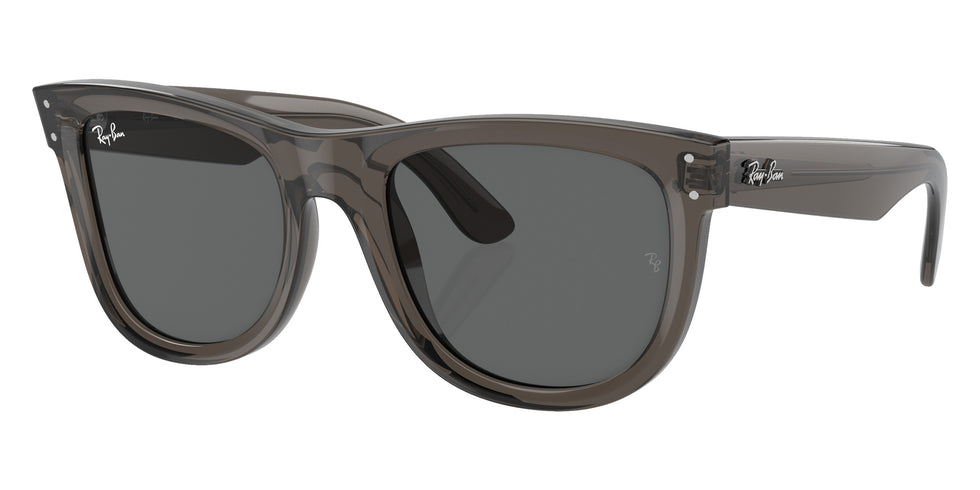 Ray-Ban RBR0502SF Wayfarer Reverse 6707GR 53 - Transparent Dark Gray / Dark Gray #id:rbr0502sf6707gr_s:104105
