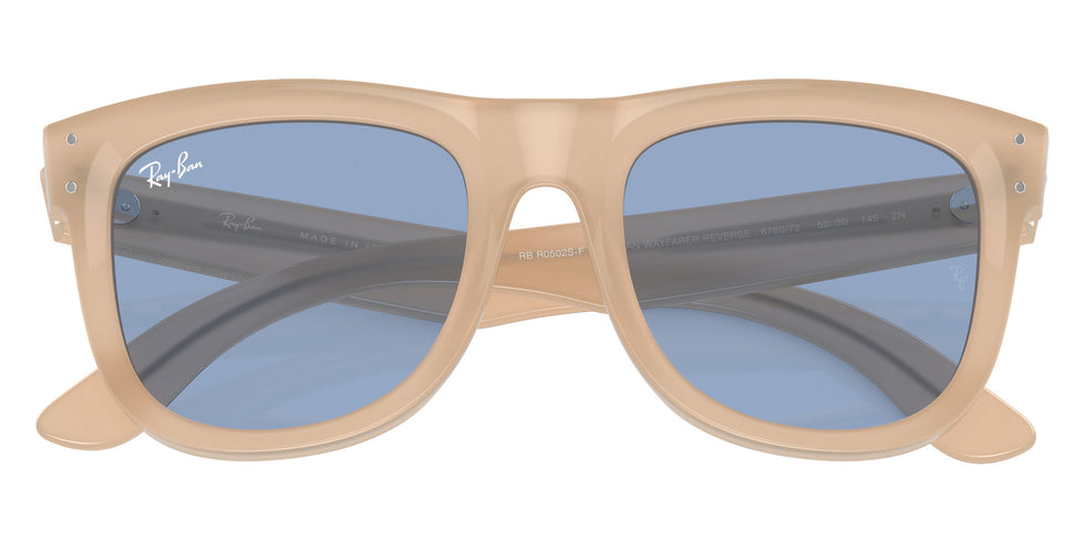 Ray-Ban RBR0502SF Wayfarer Reverse 678072 53 - Opal Beige & Honey #id:rbr0502sf678072_s:100125