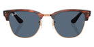 Ray-Ban RBR0504S Clubmaster Reverse 13983A 51 - Striped Havana on Rose Gold / Dark Blue #id:rbr0504s13983a_s:102100