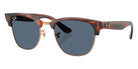 Ray-Ban RBR0504S Clubmaster Reverse 13983A 51 - Striped Havana on Rose Gold / Dark Blue #id:rbr0504s13983a_s:102105