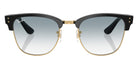 Ray-Ban RBR0504S Clubmaster Reverse 667779 51 - Black on Gold / Clear Gradient Blue #id:rbr0504s667779_s:106100