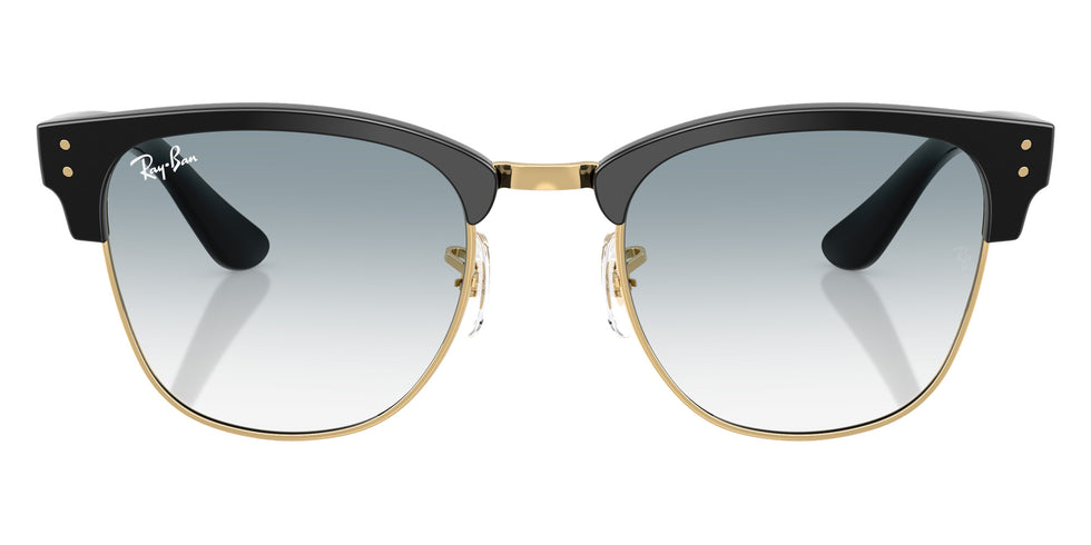 Ray-Ban RBR0504S Clubmaster Reverse 667779 51 - Black on Gold / Clear Gradient Blue #id:rbr0504s667779_s:106100