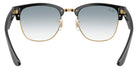 Ray-Ban RBR0504S Clubmaster Reverse 667779 51 - Black on Gold / Clear Gradient Blue #id:rbr0504s667779_s:106115