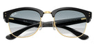 Ray-Ban RBR0504S Clubmaster Reverse 667779 51 - Black on Gold / Clear Gradient Blue #id:rbr0504s667779_s:106125