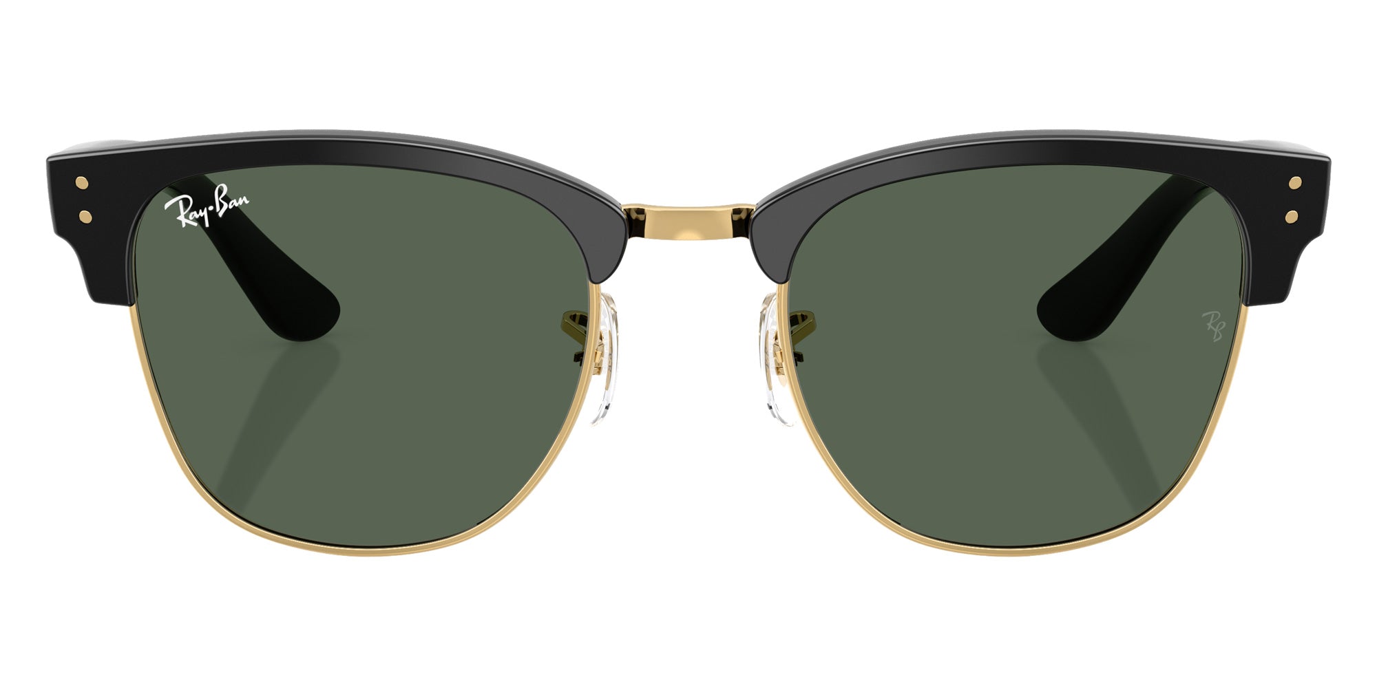 Ray-Ban RBR0504S Clubmaster Reverse 6677VR 54 - Black on Arista / Dark Green #id:rbr0504s6677vr_s:110100