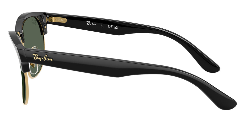 Ray-Ban RBR0504S Clubmaster Reverse 6677VR 54 - Black on Arista / Dark Green #id:rbr0504s6677vr_s:110110
