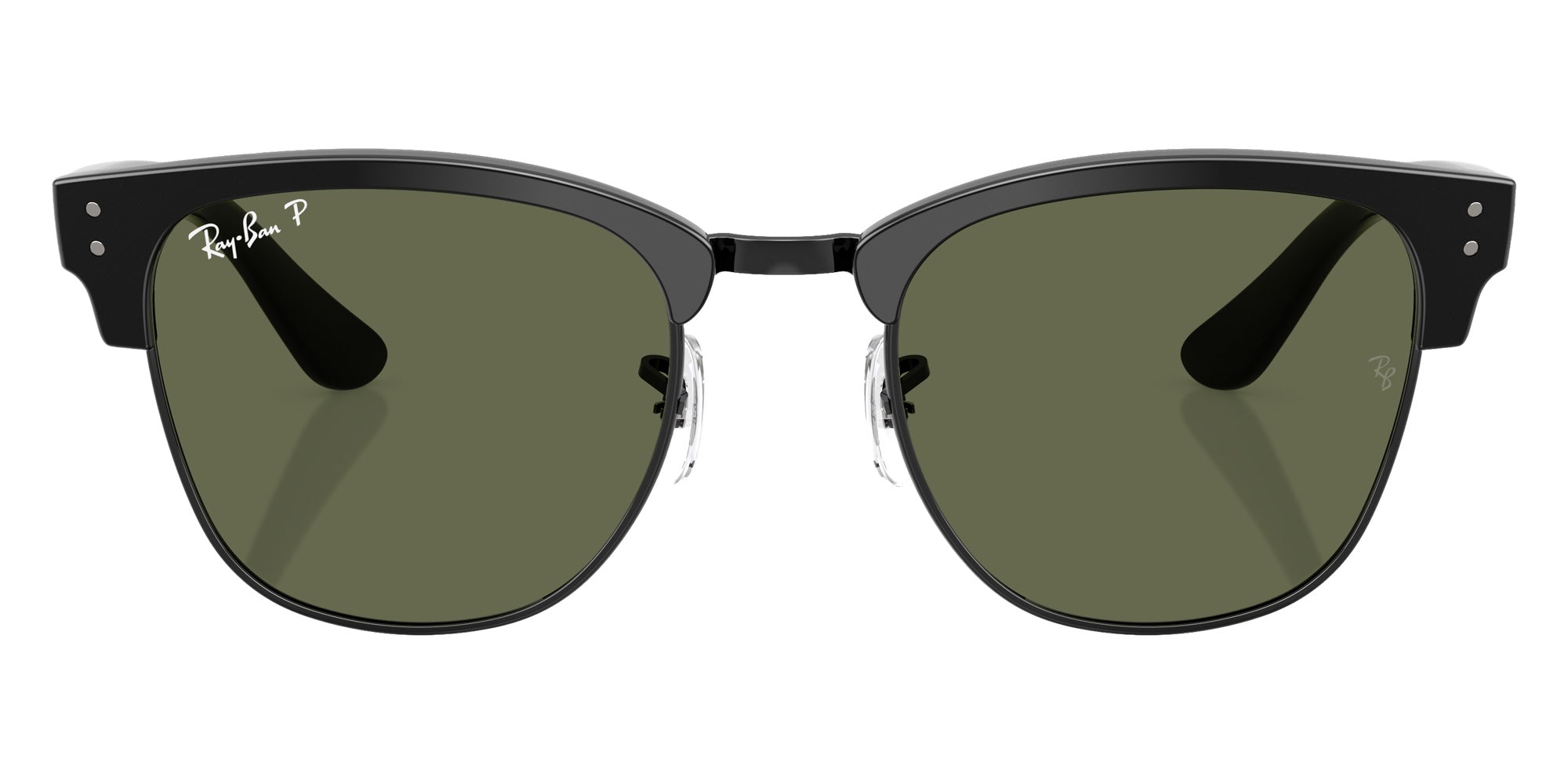 Ray-Ban RBR0504S Clubmaster Reverse 67839A 54 - Black on Black / Polarized Dark Green #id:rbr0504s67839a_s:112100