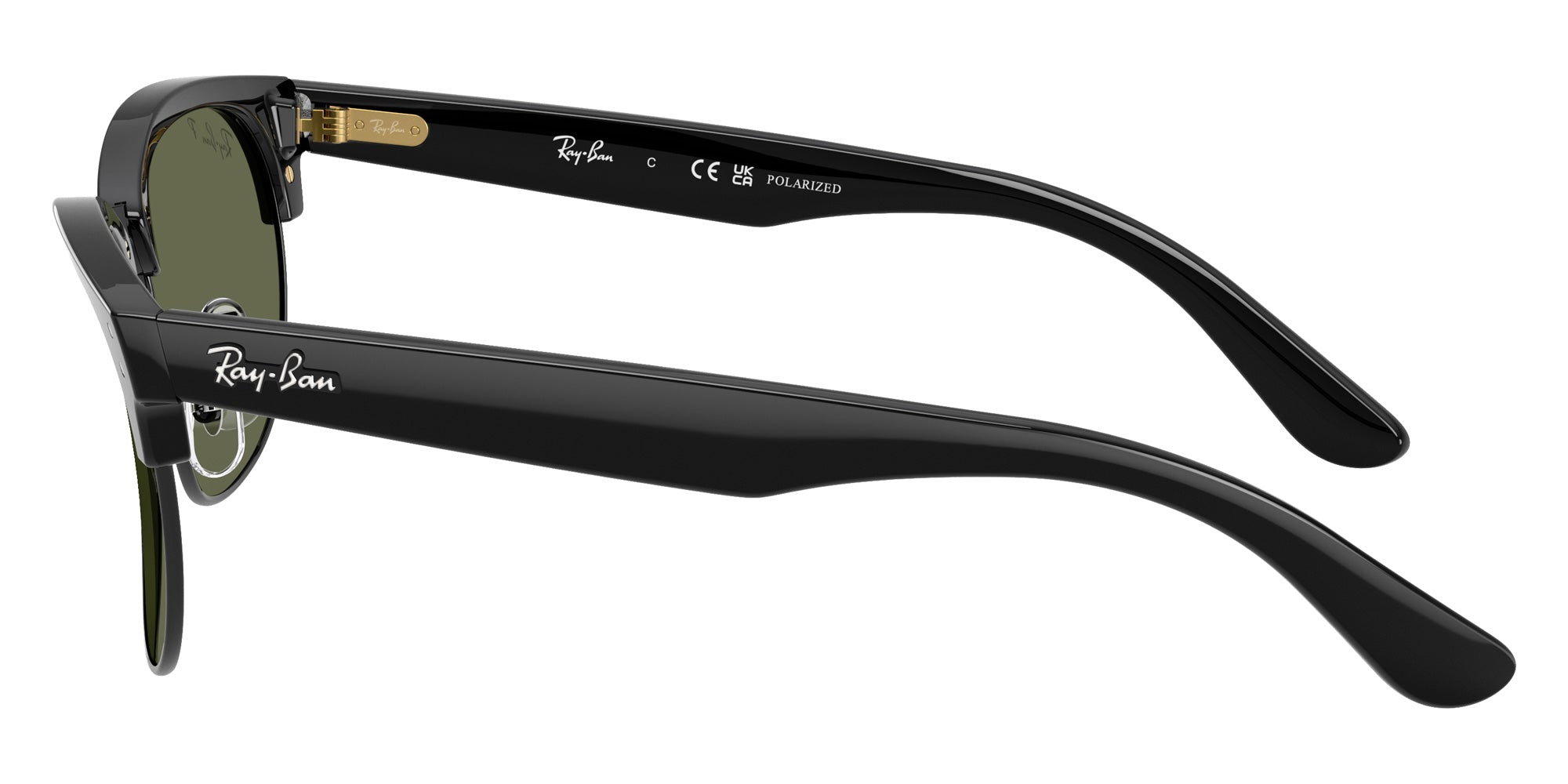 Ray-Ban RBR0504S Clubmaster Reverse 67839A 54 - Black on Black / Polarized Dark Green #id:rbr0504s67839a_s:112110