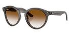 Ray-Ban RBR0505S 2180 Reverse 6707CB 52 - Transparent Dark Gray / Clear Gradient Brown #id:rbr0505s6707cb_s:102105