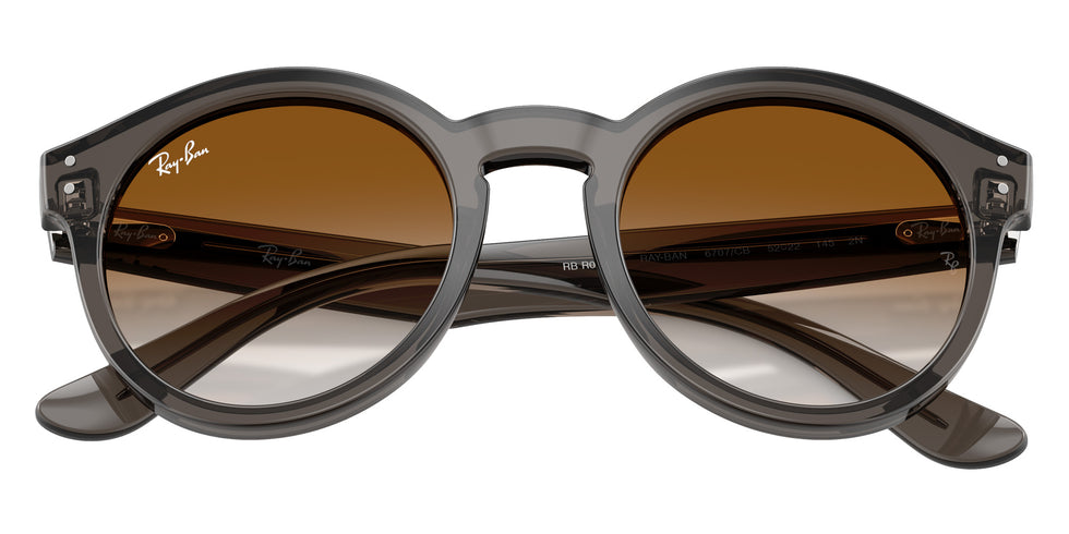 Ray-Ban RBR0505S 2180 Reverse 6707CB 52 - Transparent Dark Gray / Clear Gradient Brown #id:rbr0505s6707cb_s:102125