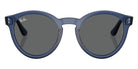 Ray-Ban RBR0505S 2180 Reverse 6708GR 52 - Transparent Navy Blue / Dark Gray #id:rbr0505s6708gr_s:104100