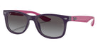 Ray-Ban RB9052S New Wayfarer 70218G 48 - Violet / Light Gray/Dark Gray #id:rj9052s70218g_s:100105